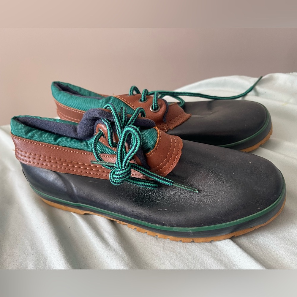 Vintage Rain Shoes Size 8 by Buskens